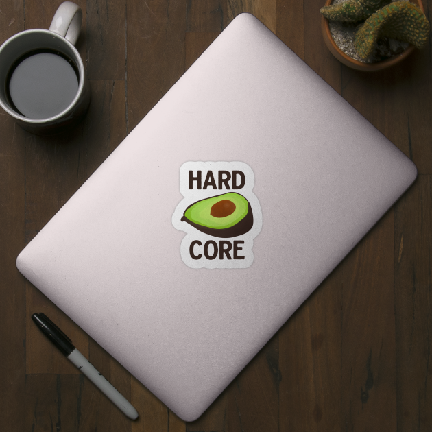 Hard Core Avocado by theoddstreet